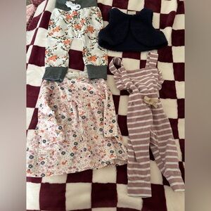 6-9M baby girl mix match brand bundle EUC